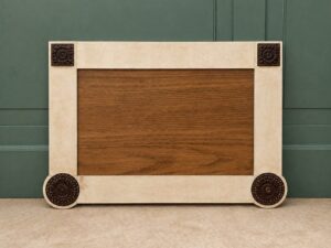 cadre parchemin cuivre carlo bugatti parchment copper frame cs decoration caroline sarkozy paris maison louis marie vincent art nouveau